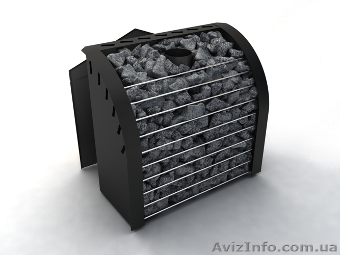 Дров'яна кам'янка для сауни з виносною топкою - <ro>Изображение</ro><ru>Изображение</ru> #1, <ru>Объявление</ru> #1290816