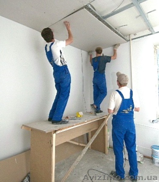 Гипсокартонные, малярные работы Киев  - <ro>Изображение</ro><ru>Изображение</ru> #1, <ru>Объявление</ru> #1295401