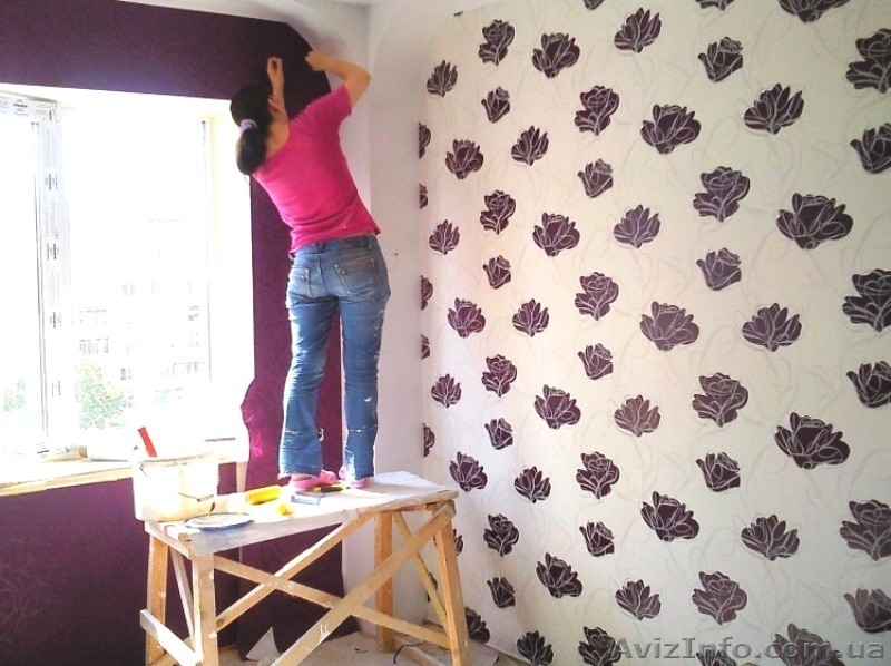 Поклейка обоев и багетов в Киеве  - <ro>Изображение</ro><ru>Изображение</ru> #1, <ru>Объявление</ru> #1292960