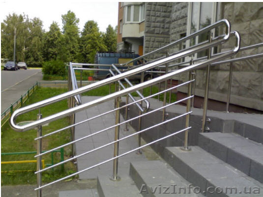 Перила из нержавейки. В Киеве и Киевской области - <ro>Изображение</ro><ru>Изображение</ru> #1, <ru>Объявление</ru> #1301930