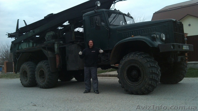 Забивка свай самоходным агрегатом на базе КРАЗа - <ro>Изображение</ro><ru>Изображение</ru> #1, <ru>Объявление</ru> #1302411