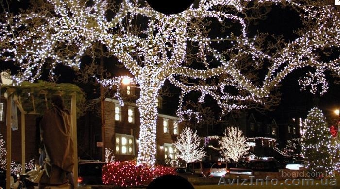 Светодиодная уличная гирлянда 20м, 200LED - <ro>Изображение</ro><ru>Изображение</ru> #1, <ru>Объявление</ru> #1318924