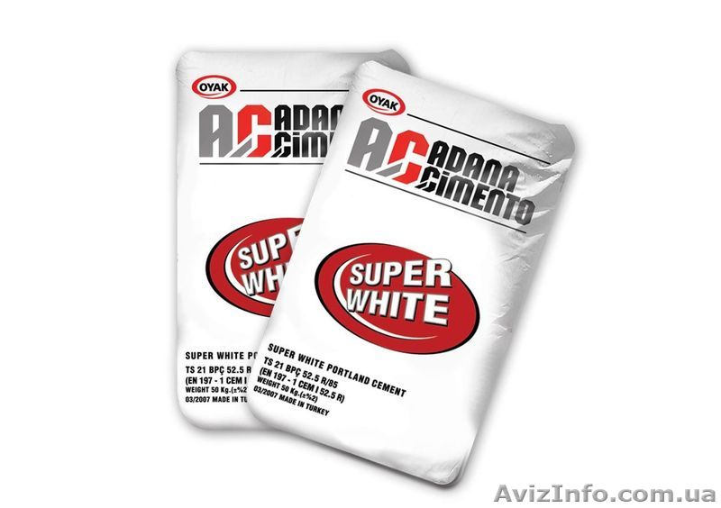 Белый цемент ADANA - <ro>Изображение</ro><ru>Изображение</ru> #1, <ru>Объявление</ru> #1313224