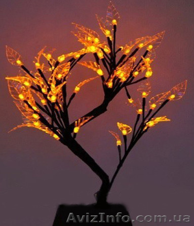 Светодиодное дерево Сакура,подарок на новогодний праздник - <ro>Изображение</ro><ru>Изображение</ru> #1, <ru>Объявление</ru> #1315617