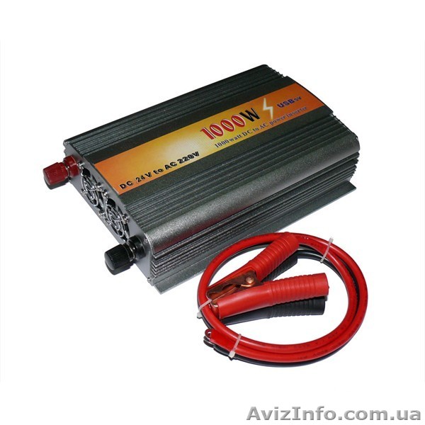 Автомобильный преобразователь напряжения 12/220 1000 Ватт - <ro>Изображение</ro><ru>Изображение</ru> #1, <ru>Объявление</ru> #1309132