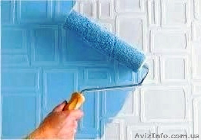 Покраска стен  Киев  - <ro>Изображение</ro><ru>Изображение</ru> #1, <ru>Объявление</ru> #1322950