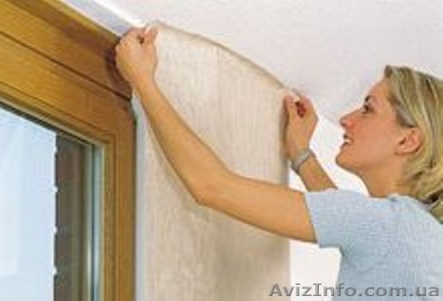 Поклейка обоев Киев.  - <ro>Изображение</ro><ru>Изображение</ru> #1, <ru>Объявление</ru> #1339989