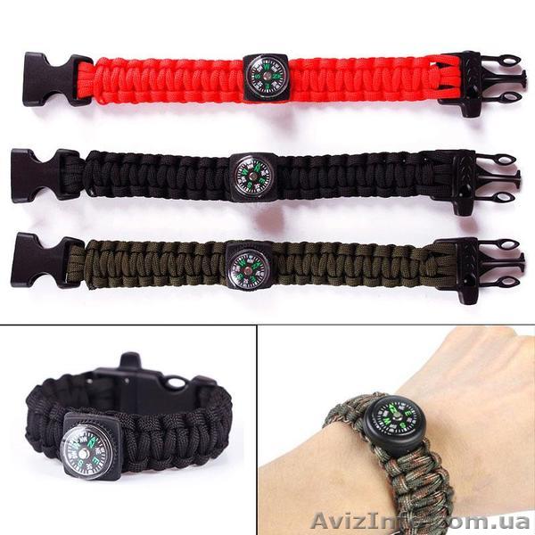 Браслет из паракорда. - <ro>Изображение</ro><ru>Изображение</ru> #1, <ru>Объявление</ru> #1331889