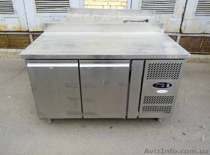 Двухдверный холодильный стол б/у Tefcold (Дания) для кафе. - <ro>Изображение</ro><ru>Изображение</ru> #1, <ru>Объявление</ru> #1335144