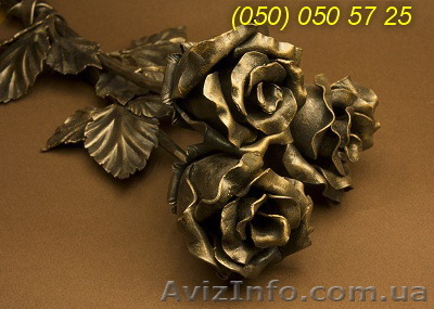 Кованые розы, кованые цветы Киев - <ro>Изображение</ro><ru>Изображение</ru> #1, <ru>Объявление</ru> #1347921