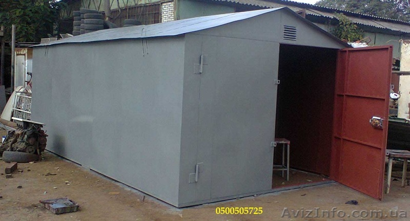 Гаражи металлические Киев, ремонт металлических гаражей  - <ro>Изображение</ro><ru>Изображение</ru> #1, <ru>Объявление</ru> #1354298