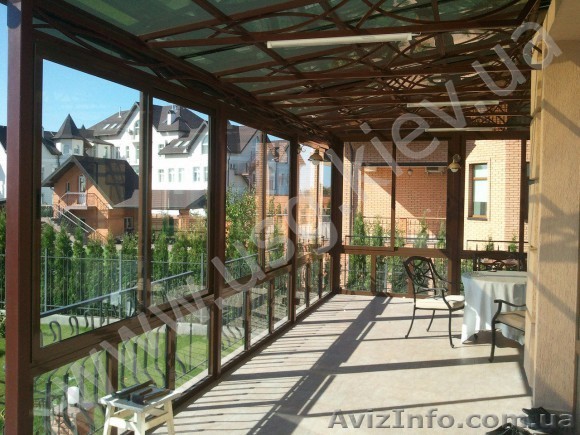 Остекление террас в Киеве раздвижными конструкциями. - <ro>Изображение</ro><ru>Изображение</ru> #1, <ru>Объявление</ru> #1354377