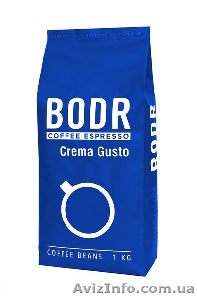 Кофе в зернах Bodr Crema Gusto 1 кг. Оптом - <ro>Изображение</ro><ru>Изображение</ru> #1, <ru>Объявление</ru> #1353670