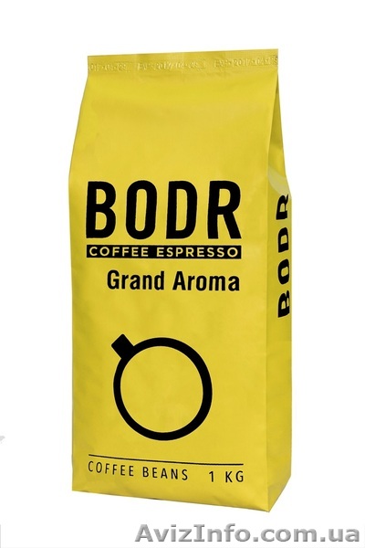 Кофе в зернах Bodr Grand Aroma 1 кг. Оптом - <ro>Изображение</ro><ru>Изображение</ru> #1, <ru>Объявление</ru> #1353671