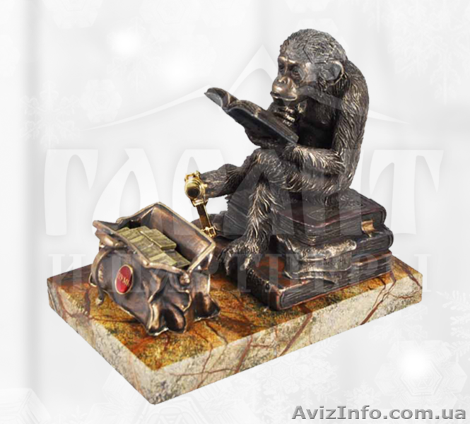 Статуэтка "Обезьяна с книгой"  - <ro>Изображение</ro><ru>Изображение</ru> #1, <ru>Объявление</ru> #1347388