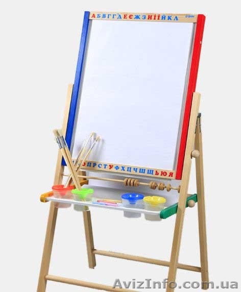 Детские мольберты, доски для рисования. - <ro>Изображение</ro><ru>Изображение</ru> #1, <ru>Объявление</ru> #1348779