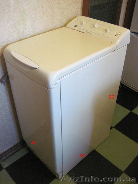 Стир.машина,ARISTON AT-104,б-у,узкая,вертикал. - <ro>Изображение</ro><ru>Изображение</ru> #1, <ru>Объявление</ru> #1352486