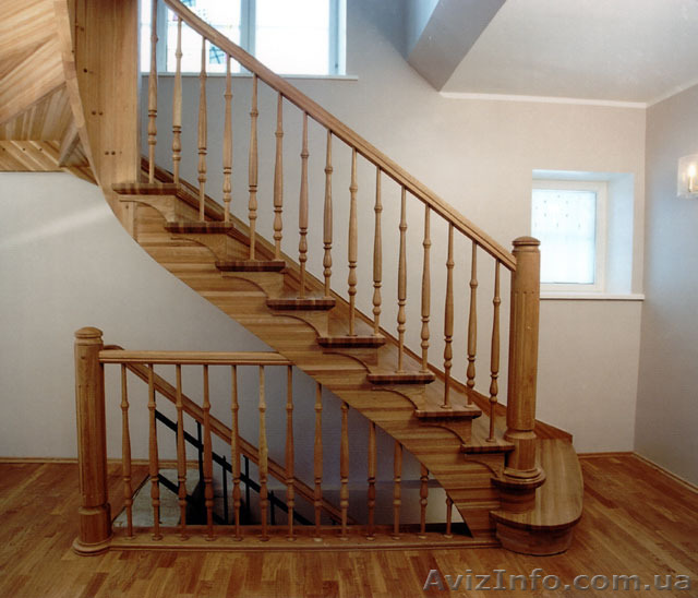  Лестницы из натурального дерева под заказ. - <ro>Изображение</ro><ru>Изображение</ru> #1, <ru>Объявление</ru> #1361708