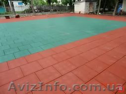 Резиновая плитка для зон отдыха. - <ro>Изображение</ro><ru>Изображение</ru> #1, <ru>Объявление</ru> #1371636