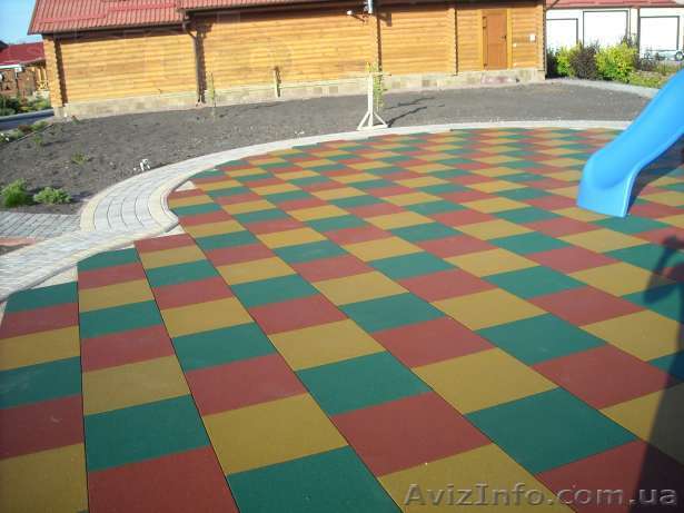 Резиновое напольное покрытие, плитка. - <ro>Изображение</ro><ru>Изображение</ru> #1, <ru>Объявление</ru> #1371638