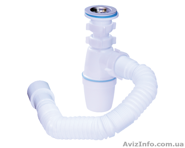 Сифон А-3202 1 1/4″ для умывальника разборной Waterstal с гибкой труб. - <ro>Изображение</ro><ru>Изображение</ru> #1, <ru>Объявление</ru> #1379907