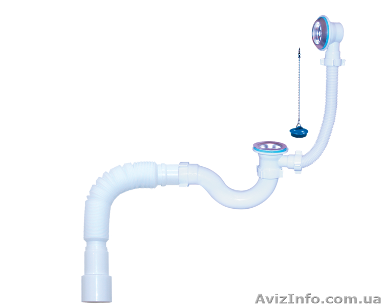 Сифон А-40089 1 1/2″ для ванной прямоточный Waterstal от Odaprom - <ro>Изображение</ro><ru>Изображение</ru> #1, <ru>Объявление</ru> #1379913