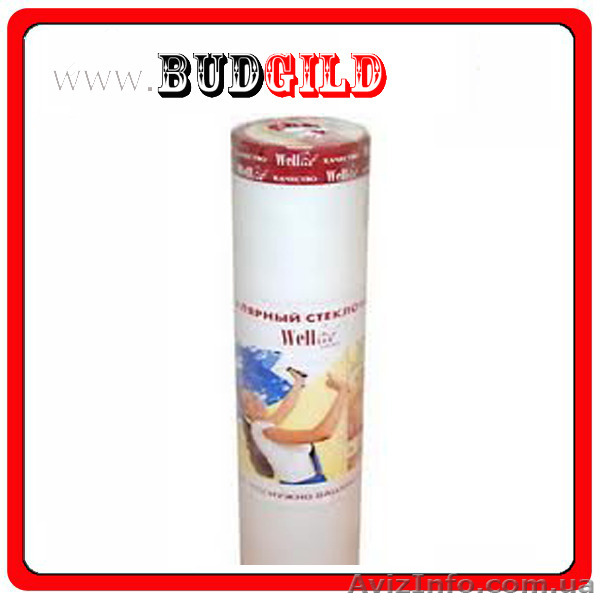 Продам Стеклохолст Wellton 1х50 45 гр/м2 - <ro>Изображение</ro><ru>Изображение</ru> #1, <ru>Объявление</ru> #1384720