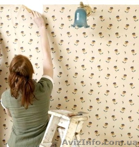 Нужна маляр на поклейку обоев в Киеве  - <ro>Изображение</ro><ru>Изображение</ru> #1, <ru>Объявление</ru> #1421235