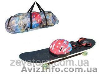 Скейтборд Profi + Шлем + Защита - <ro>Изображение</ro><ru>Изображение</ru> #1, <ru>Объявление</ru> #1415944