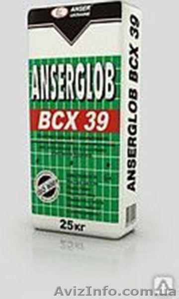 Клей для приклейки пенопласта АНСЕРГЛОБ ВСХ-39 25 кг - <ro>Изображение</ro><ru>Изображение</ru> #1, <ru>Объявление</ru> #1418130