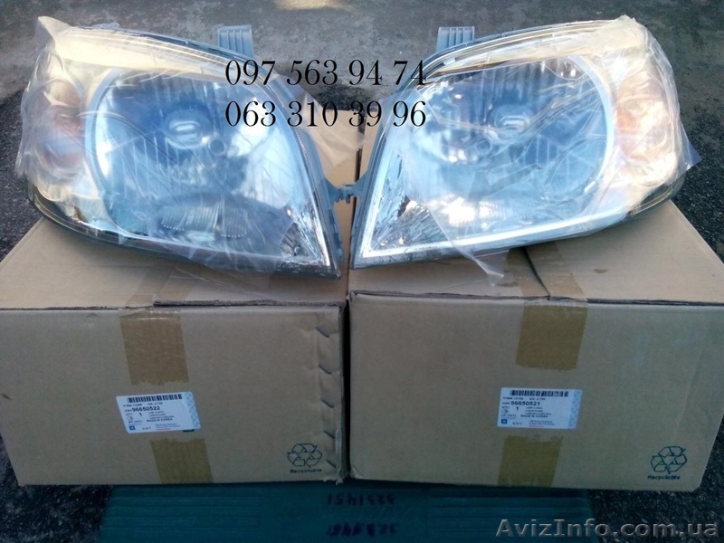 АВЕО Т250, фары оригинал, - <ro>Изображение</ro><ru>Изображение</ru> #1, <ru>Объявление</ru> #1418669