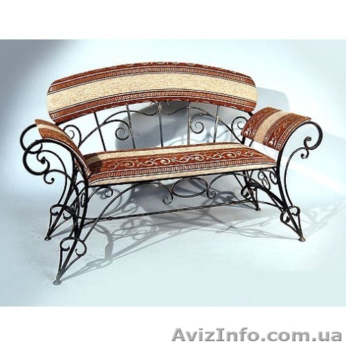 Кованый диван "Марсель" КДК5. Кованые диваны с доставкой. - <ro>Изображение</ro><ru>Изображение</ru> #1, <ru>Объявление</ru> #1402638