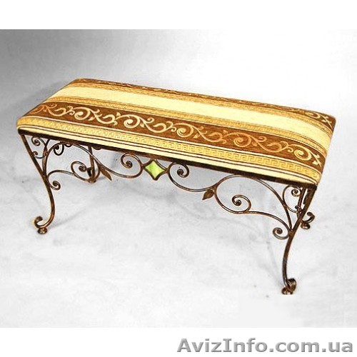 Скамейка "Уют Лайт" КПД1. Кованая мебель  - <ro>Изображение</ro><ru>Изображение</ru> #1, <ru>Объявление</ru> #1402721