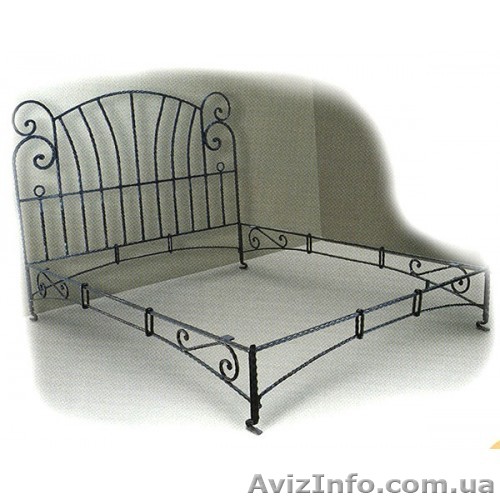 Кованая односпальная кровать «Лига Лайт» ПОЛ7. - <ro>Изображение</ro><ru>Изображение</ru> #1, <ru>Объявление</ru> #1406007