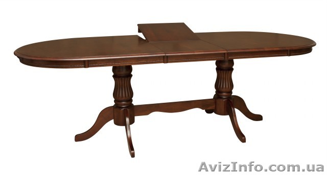 Анжелика 2м каштан - стол раскладной обеденный - <ro>Изображение</ro><ru>Изображение</ru> #1, <ru>Объявление</ru> #1411754