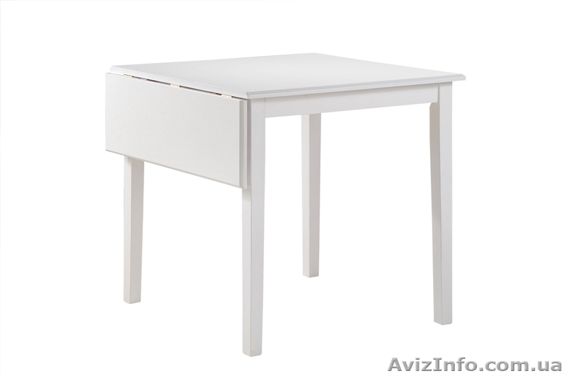 Фишер белый - стол раскладной обеденный - <ro>Изображение</ro><ru>Изображение</ru> #1, <ru>Объявление</ru> #1411785