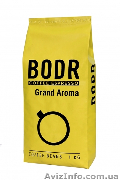 Кофе в зернах Bodr Grand Aroma 1 кг - <ro>Изображение</ro><ru>Изображение</ru> #1, <ru>Объявление</ru> #1442254