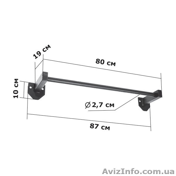 Турник наддверный D-1, Киев - <ro>Изображение</ro><ru>Изображение</ru> #1, <ru>Объявление</ru> #1442915
