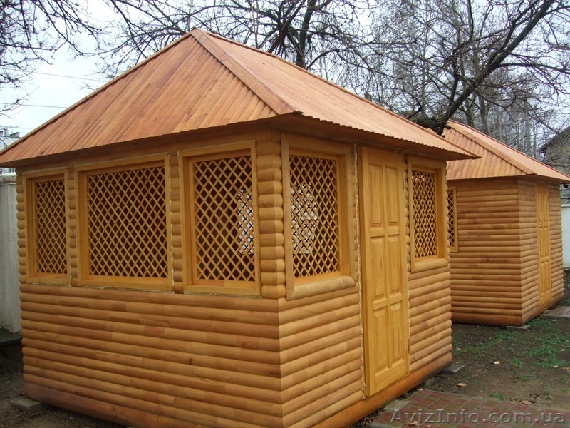 Строим беседки  из  профилированного   клееного  бруса . - <ro>Изображение</ro><ru>Изображение</ru> #1, <ru>Объявление</ru> #1449563