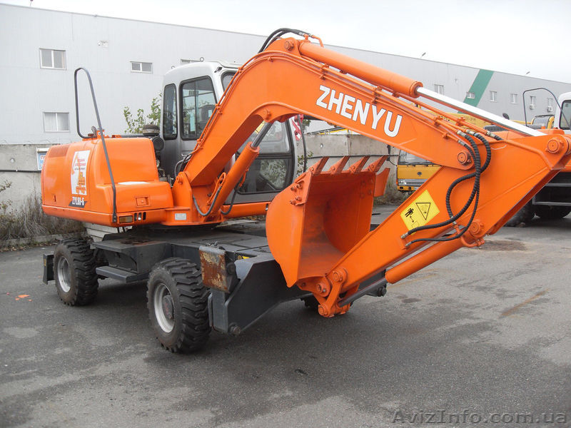 Аренда Экскаватор колесный 8 тонн , ковш- 0,4 м3;по всей Украине - <ro>Изображение</ro><ru>Изображение</ru> #1, <ru>Объявление</ru> #1462989