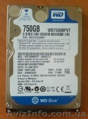 Жесткий диск 750ГБ для ноутбука (в отличном состоянии). - <ro>Изображение</ro><ru>Изображение</ru> #1, <ru>Объявление</ru> #1472350