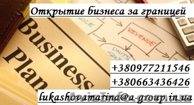 Открытие бизнеса за границей - <ro>Изображение</ro><ru>Изображение</ru> #1, <ru>Объявление</ru> #1468092