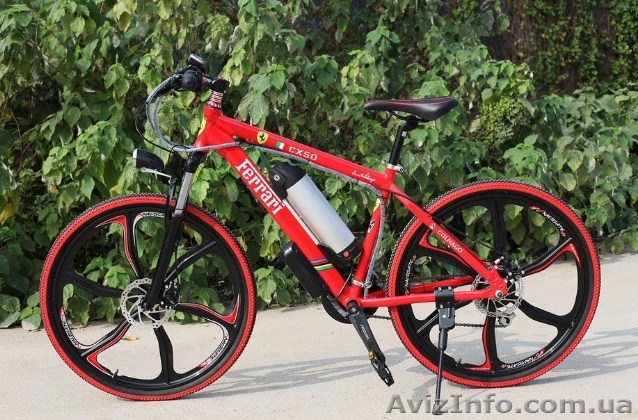 Электровелосипед Ferrari Electric Rear Drive - <ro>Изображение</ro><ru>Изображение</ru> #1, <ru>Объявление</ru> #1463384