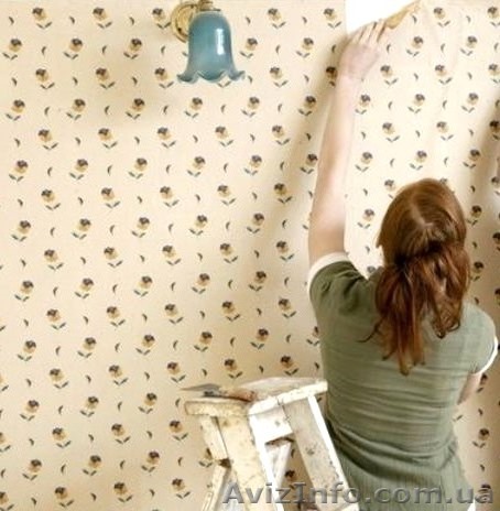 Маляр для поклейки обоев, в Киеве  - <ro>Изображение</ro><ru>Изображение</ru> #1, <ru>Объявление</ru> #1477338