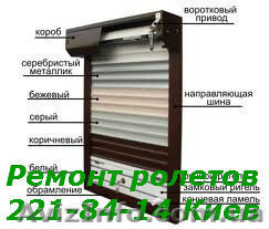 Ремонт ролетов Киев. Ремонт ролет, Ремонт роллет Киев - <ro>Изображение</ro><ru>Изображение</ru> #1, <ru>Объявление</ru> #1481248