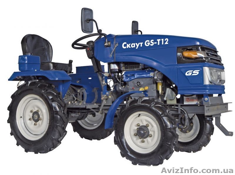 Мототрактор Garden Scout T-12DIF - <ro>Изображение</ro><ru>Изображение</ru> #1, <ru>Объявление</ru> #1492155