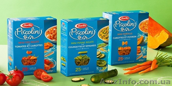 Макароны Barilla Piccolini детские с овощами 400 г - <ro>Изображение</ro><ru>Изображение</ru> #1, <ru>Объявление</ru> #1496467