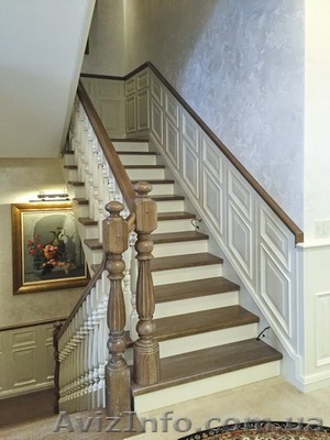   Лестницы деревянные для дома и дачи. - <ro>Изображение</ro><ru>Изображение</ru> #1, <ru>Объявление</ru> #1496828