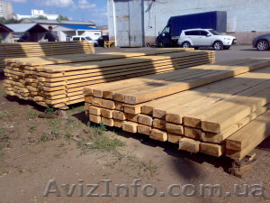 Брус деревянный сосновый сухой и свежий пил - <ro>Изображение</ro><ru>Изображение</ru> #1, <ru>Объявление</ru> #1503919