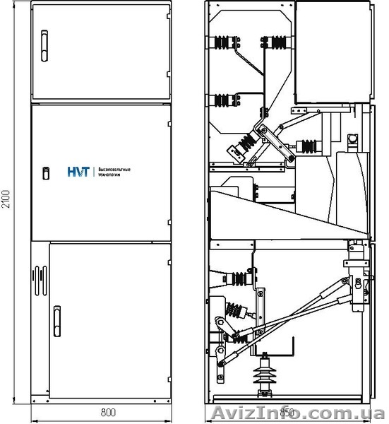 Камеры сборные одностороннего обслуживания КСО-205 Компакт - <ro>Изображение</ro><ru>Изображение</ru> #1, <ru>Объявление</ru> #1507315